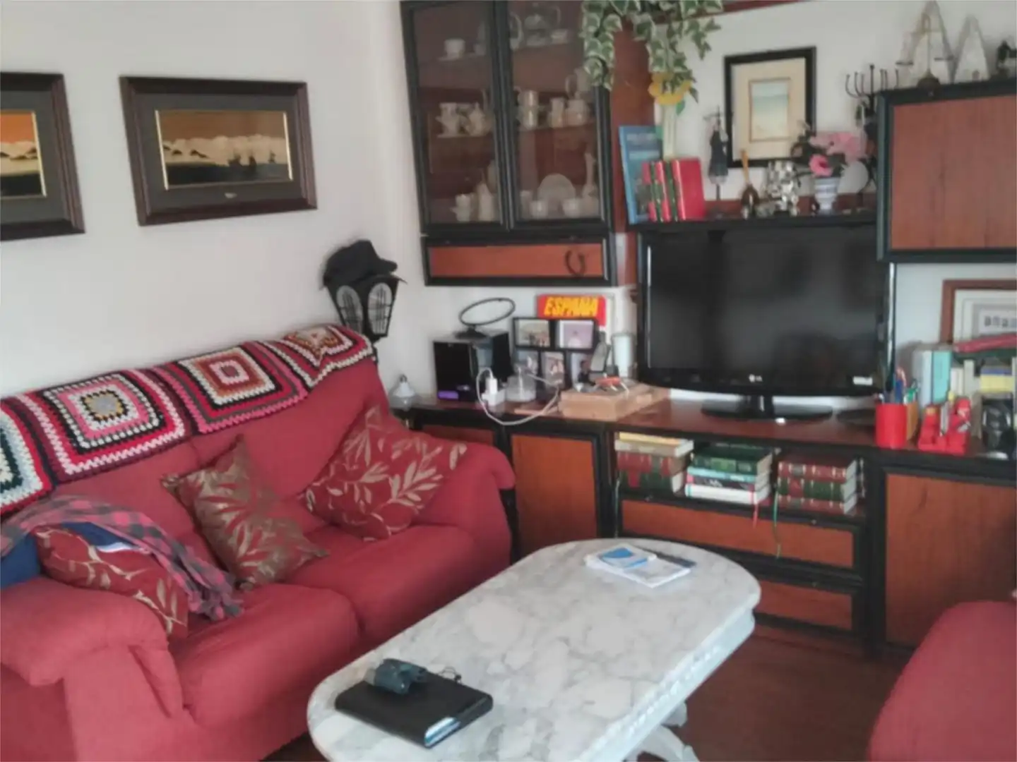 Casa o chalet en venta en El Bao, 40, Bárcena de Cicero Sala de estar de Casa o chalet en venta en Bárcena de Cicero con Aire acondicionado, Terraza y Piscina