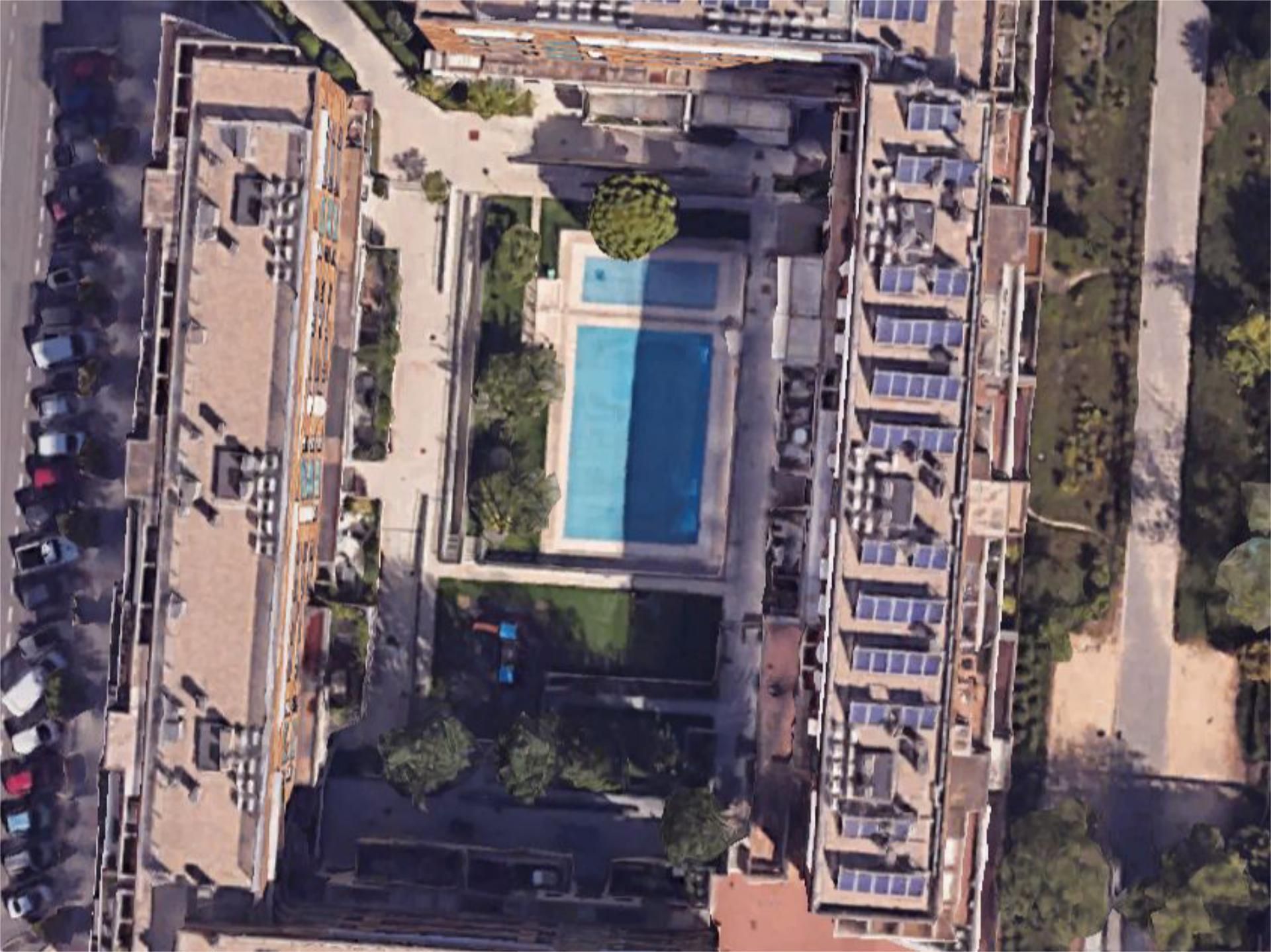 Piscina de Estudio de alquiler en  Madrid Capital con Aire acondicionado, Calefacción y Piscina