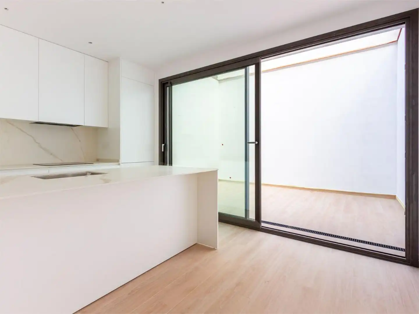 Cocina de Casa adosada en venta en Terrassa