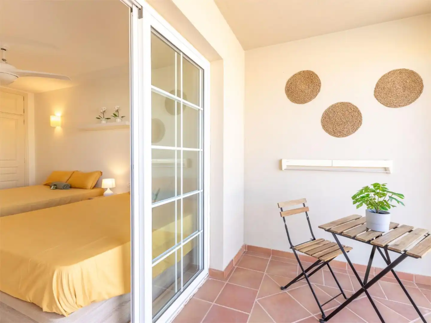 Wohnung zum Verkauf in Avenida la Arenita, 13, Palm - Mar Terrasse von Wohnung zum Verkauf in Arona mit Terrasse, Schwimmbad und Balkon