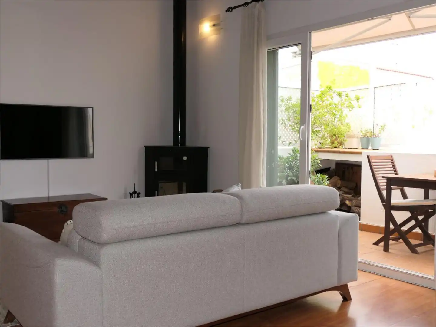 Sala de estar de Ático en venta en Ciutadella de Menorca con Aire acondicionado, Terraza y Balcón