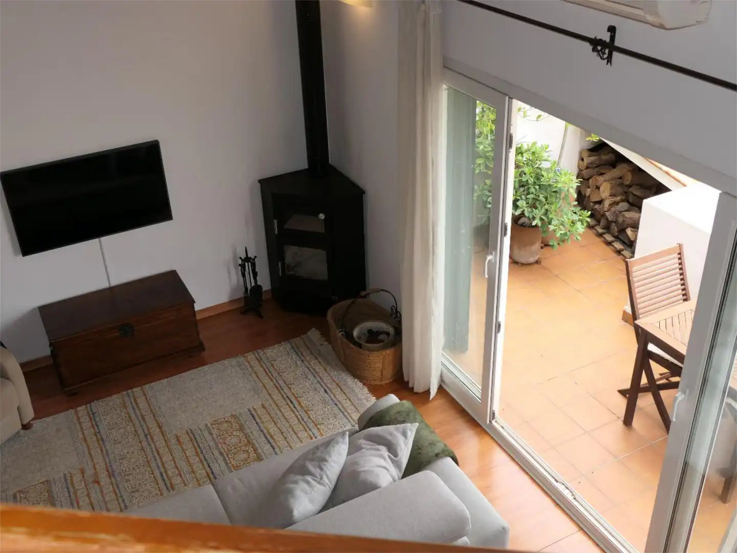 Sala de estar de Ático en venta en Ciutadella de Menorca con Aire acondicionado, Terraza y Balcón