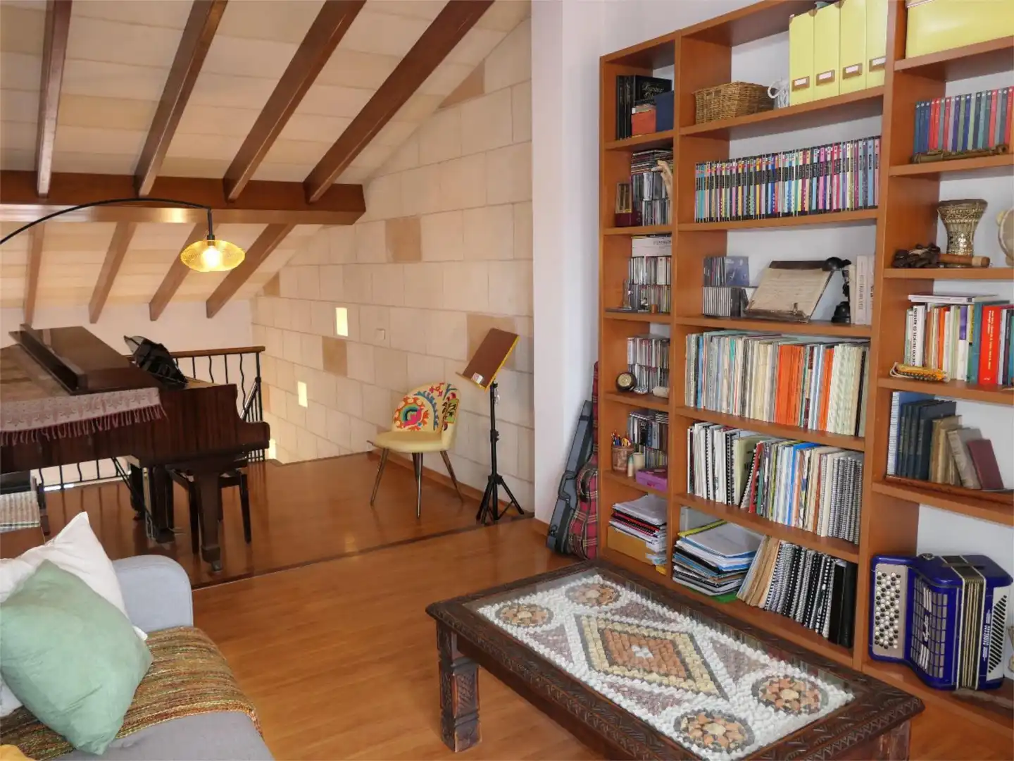 Sala de estar de Ático en venta en Ciutadella de Menorca con Aire acondicionado, Terraza y Balcón