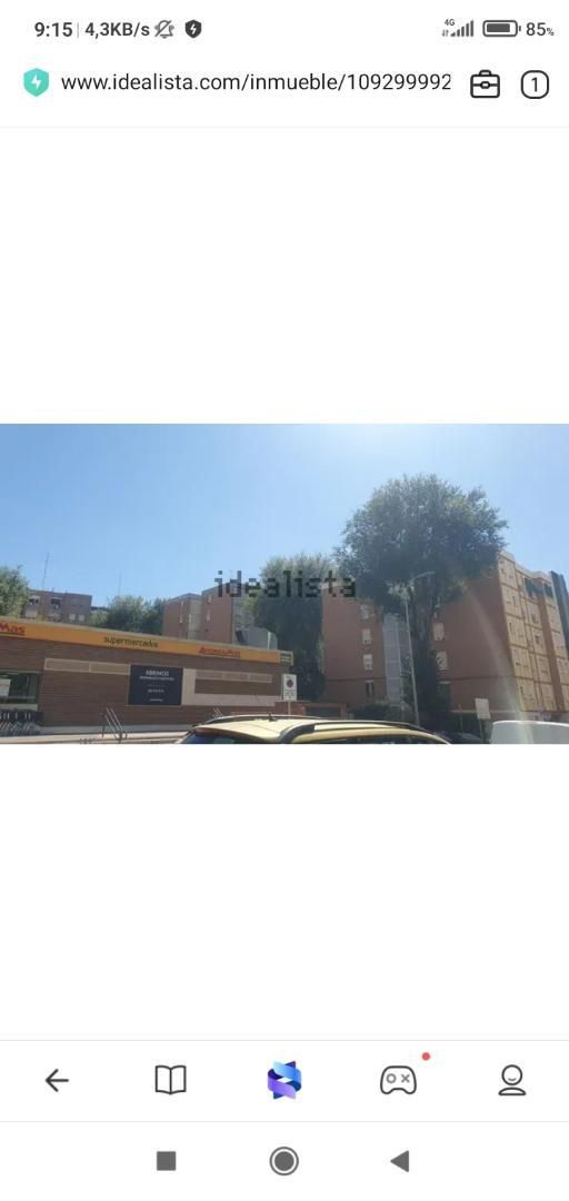 Exterior view of Flat for sale in  Madrid Capital  with Heating, Private garden and Storage room