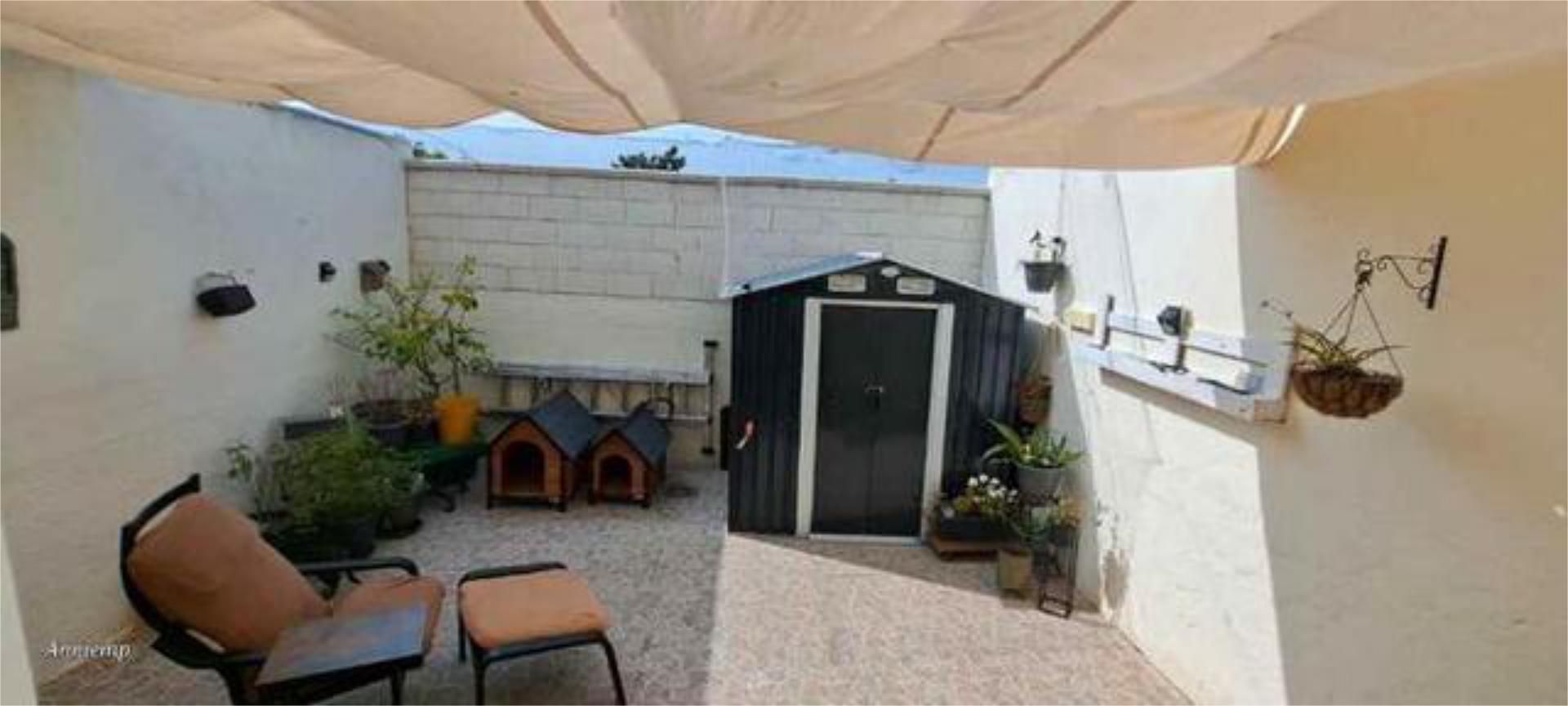 Terrace of Single-family semi-detached for sale in Domingo Pérez de Granada