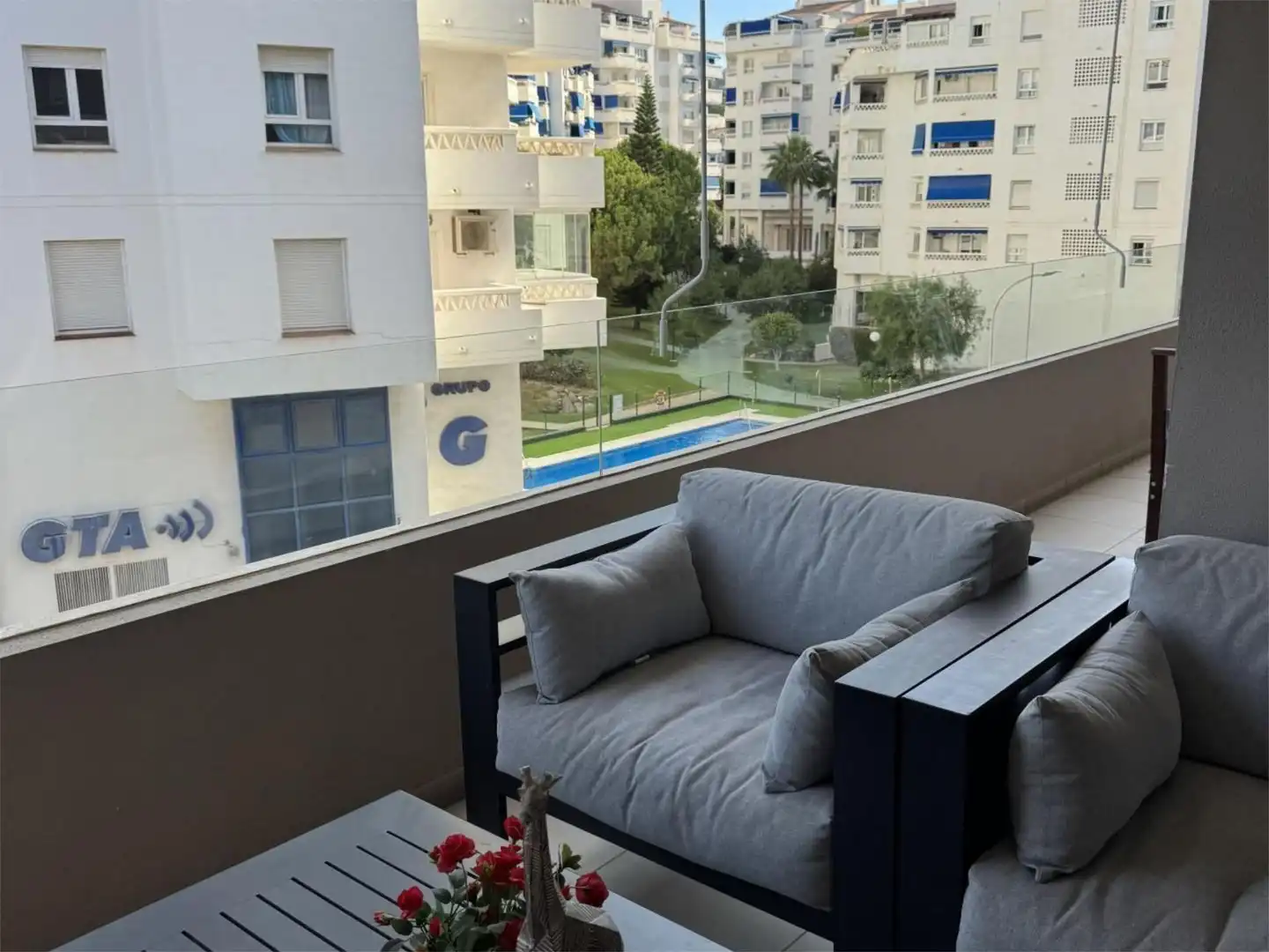 Pis en venda a Calle Torrente Ballester, 4, Rodeo Alto - Guadaiza - La Campana Terrassa de Pis en venda en Marbella amb Aire condicionat, Terrassa i Piscina