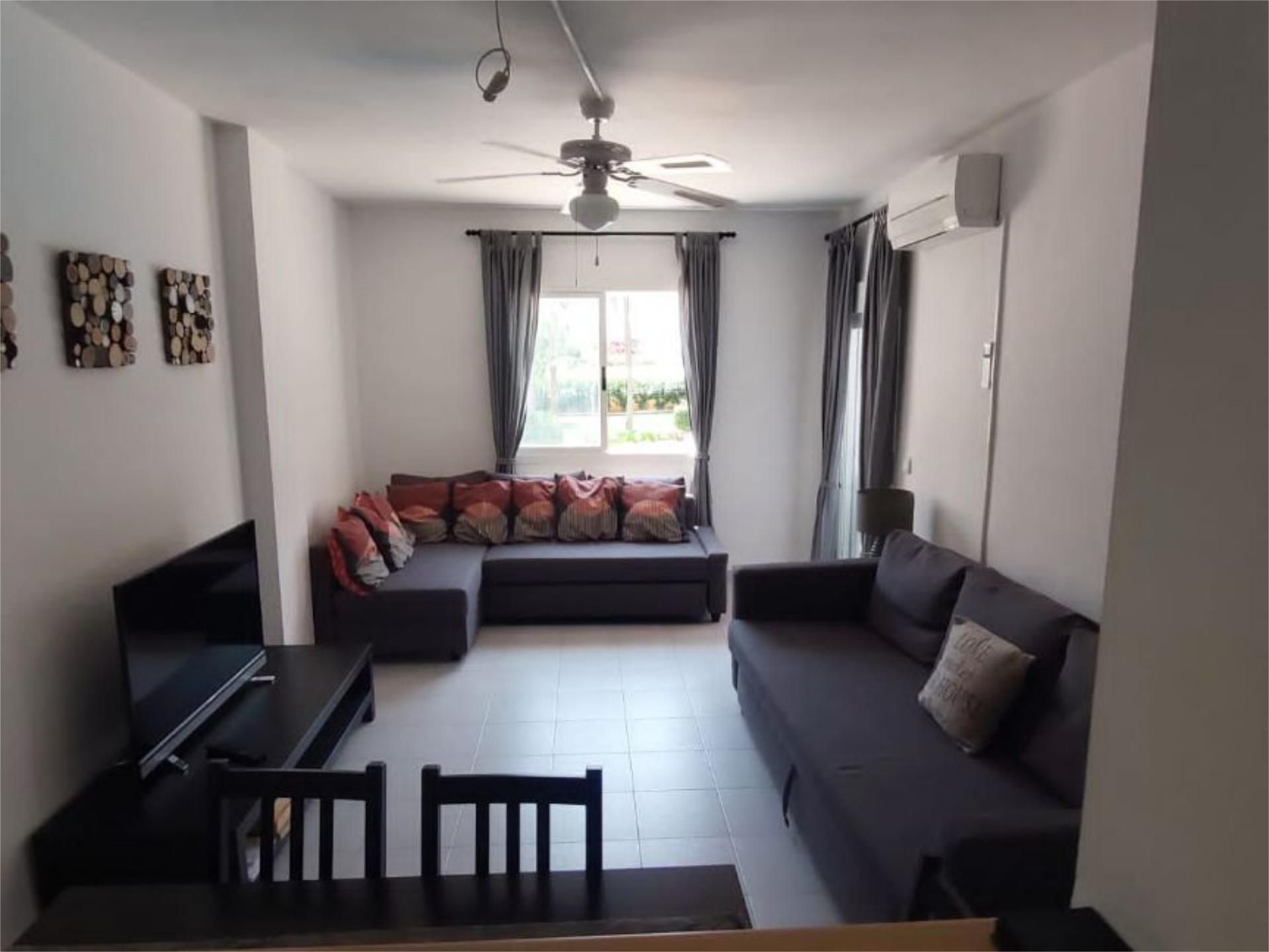 Living room of Flat to rent in Santa Eulària des Riu  with Air Conditioner, Heating and Terrace