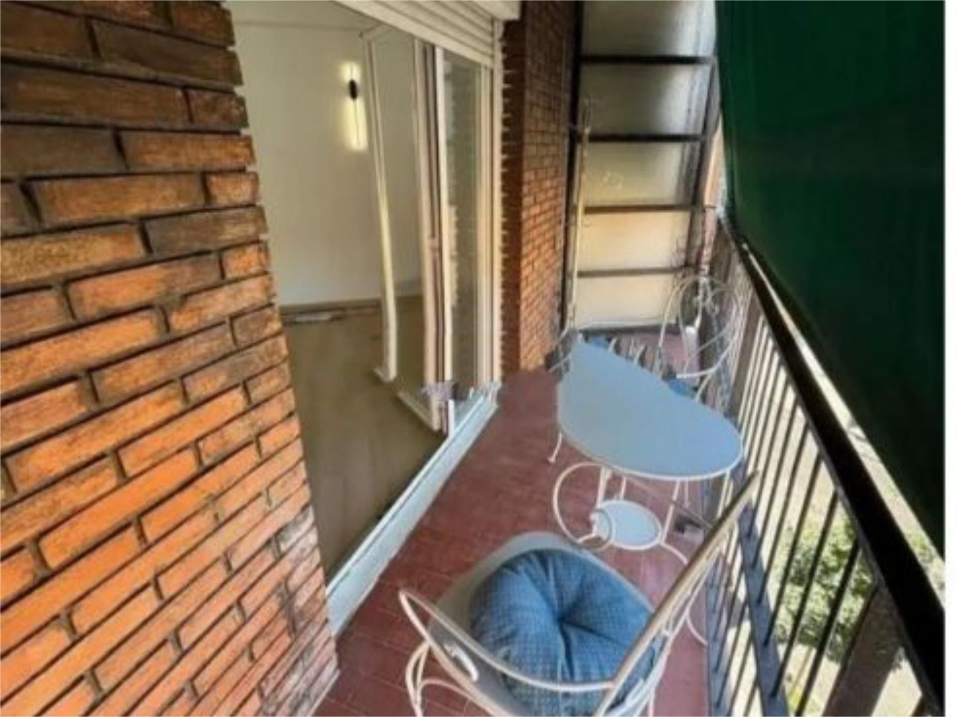 Balcony of Flat for sale in  Madrid Capital  with Heating, Parquet flooring and Terrace