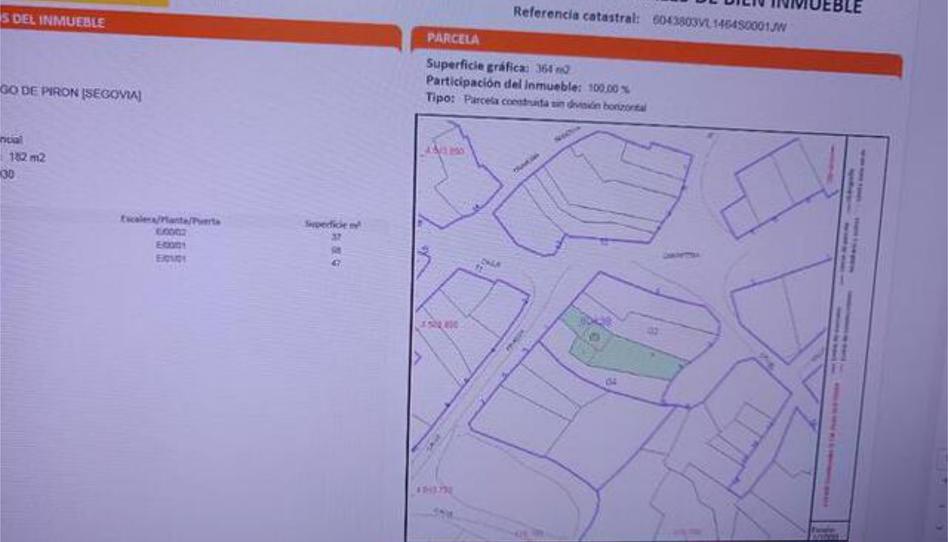 Foto 1 de Casa o xalet en venda a Santo Domingo de Pirón, Segovia