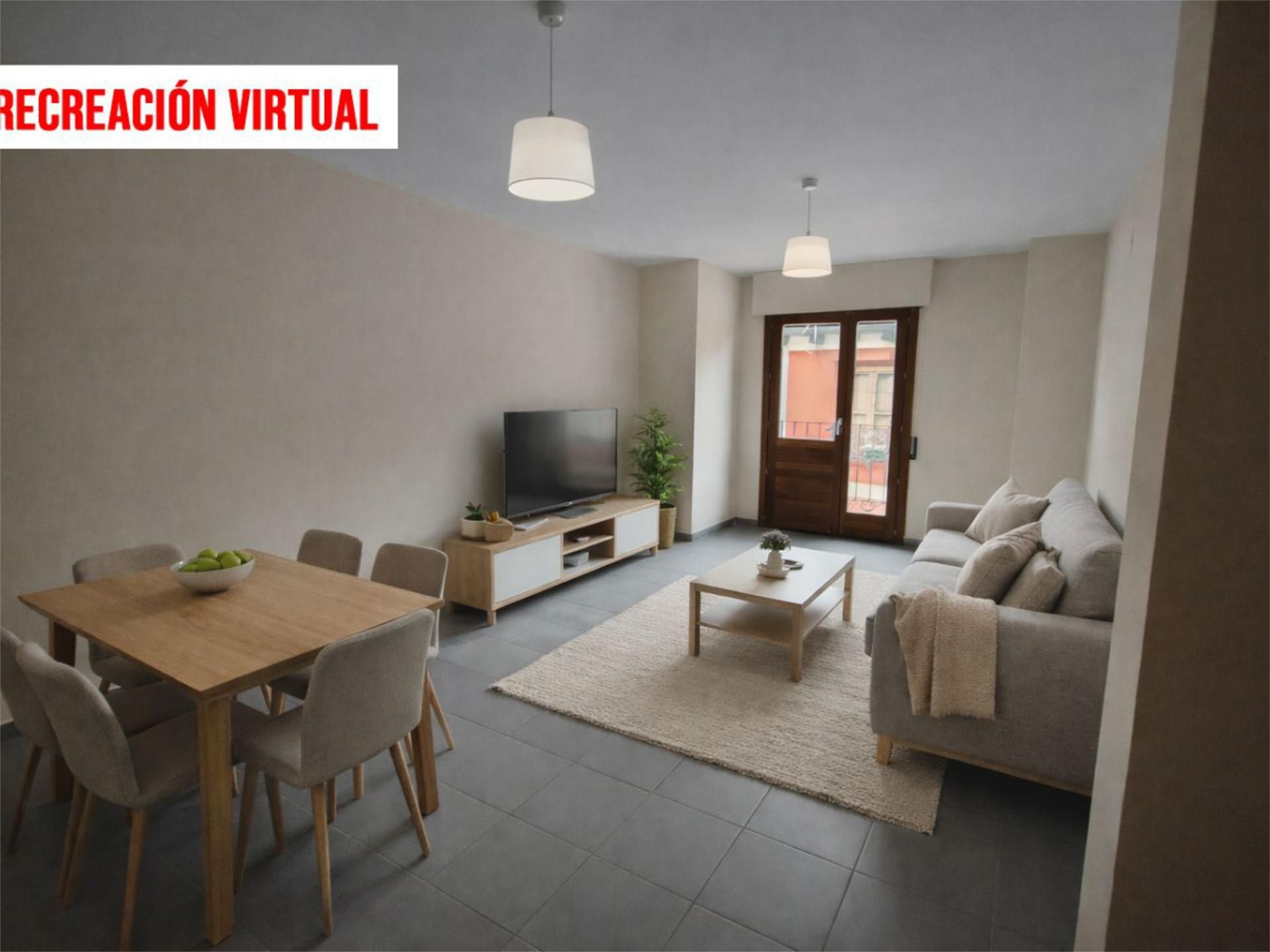 Living room of Flat for sale in Cuéllar  with Heating, Storage room and Community parking