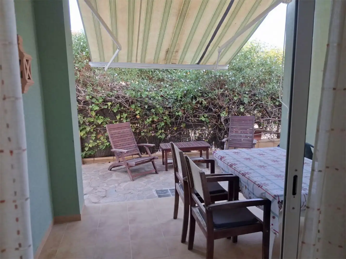 Terrassa de Apartament de lloguer en Calpe / Calp amb Calefacció, Jardí privat i Piscina