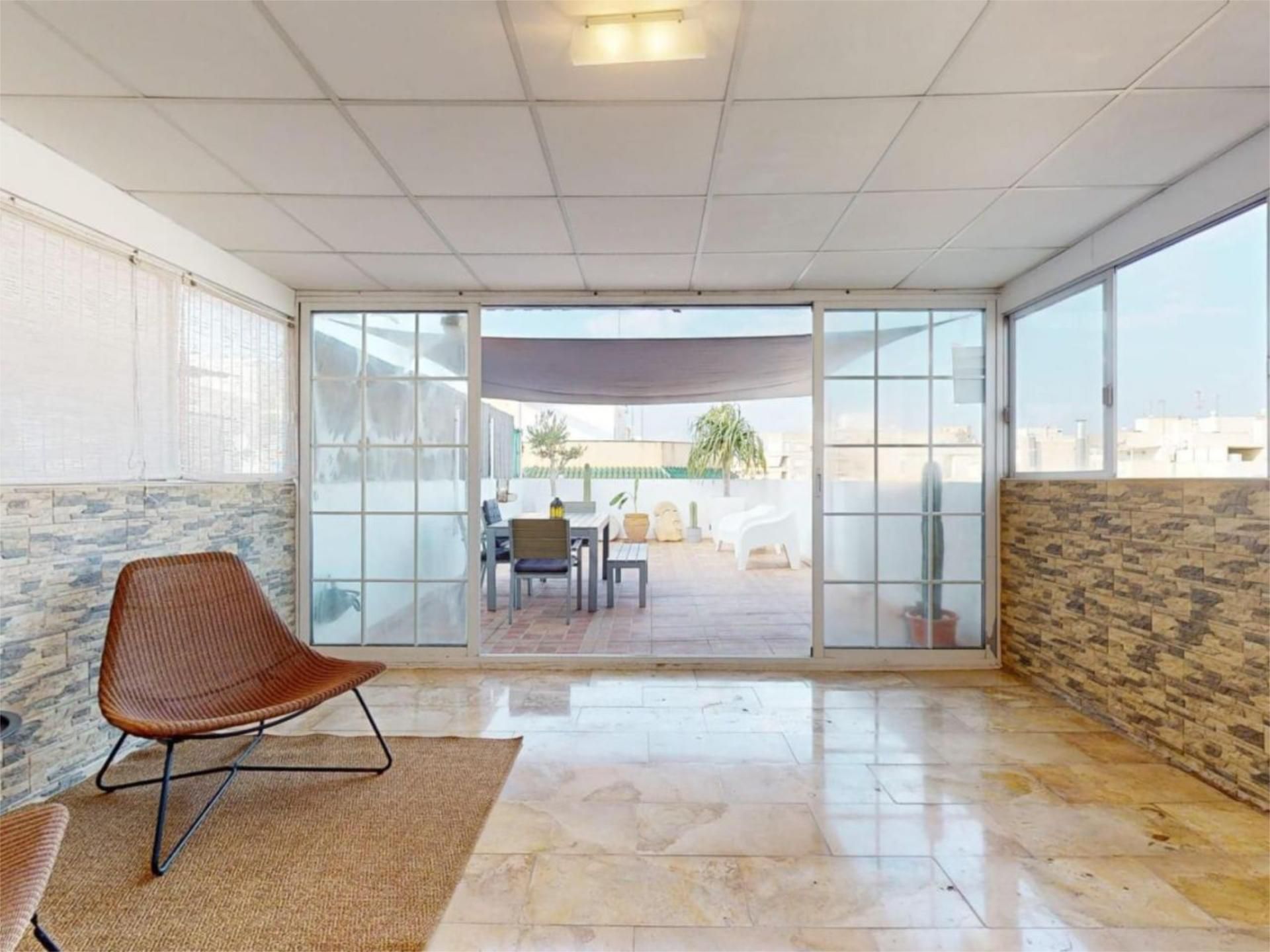 Terrace of Flat for sale in Elche / Elx  with Air Conditioner, Terrace and Balcony