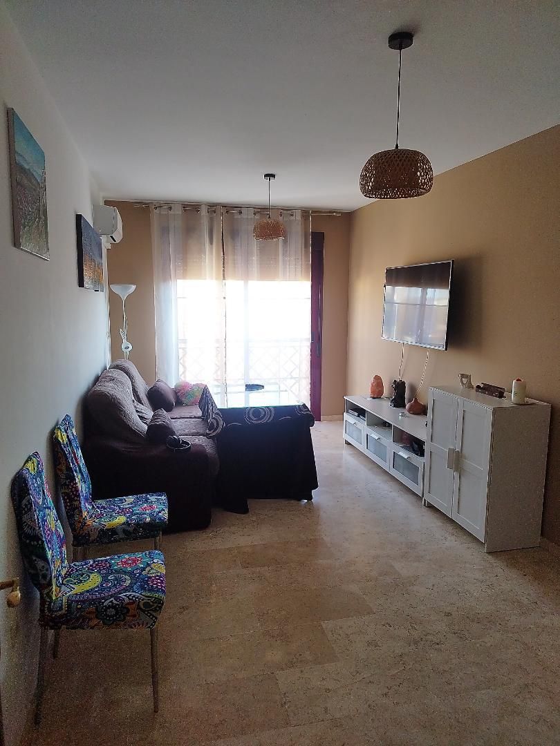 Living room of Flat for sale in Huétor Tájar  with Air Conditioner, Terrace and Balcony