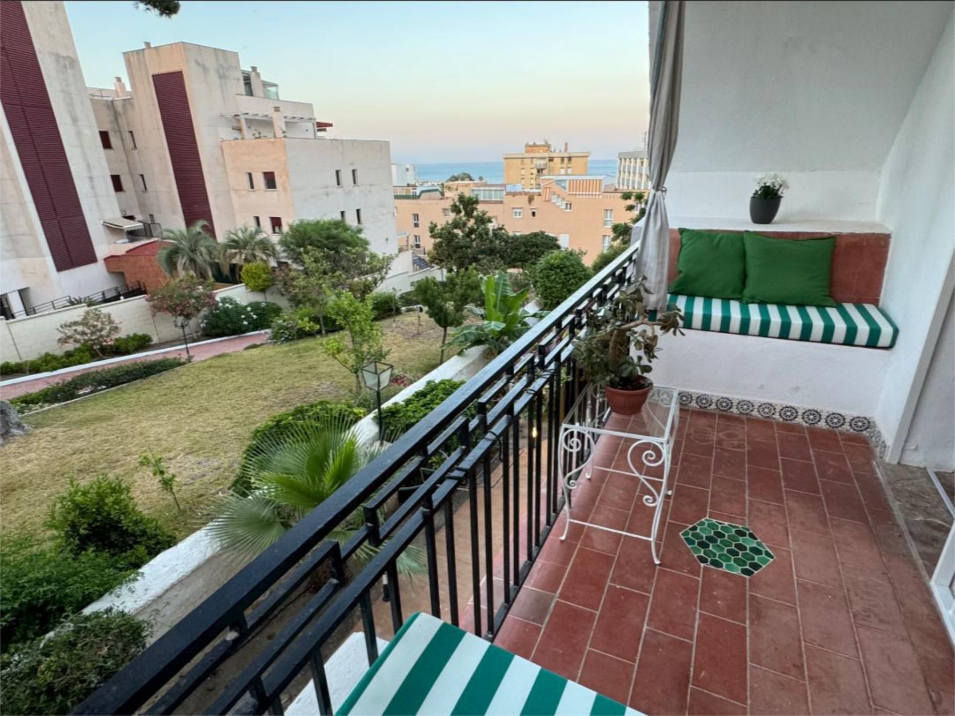 Balcony of Flat to rent in Torremolinos  with Air Conditioner, Heating and Terrace