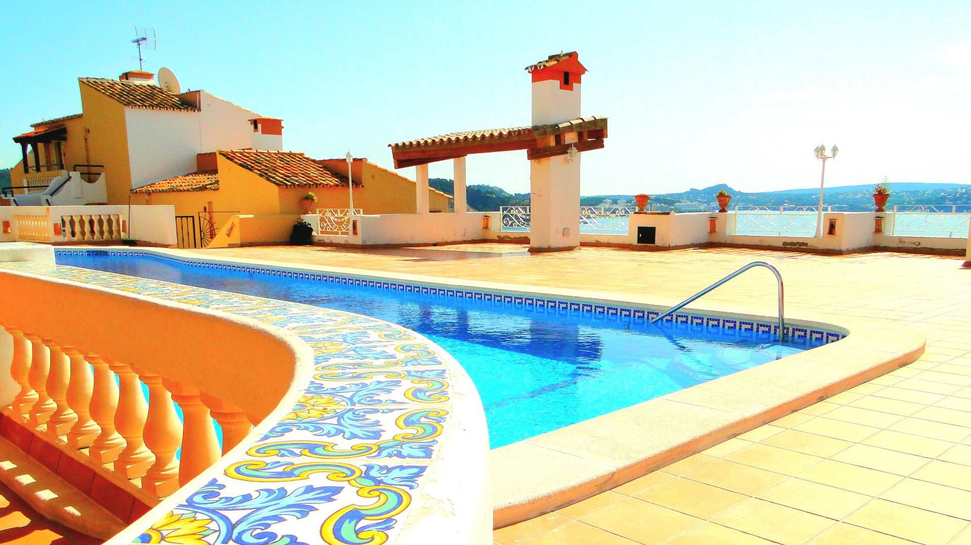 Piscina de Apartamento de alquiler en Calvià con Aire acondicionado, Calefacción y Parquet