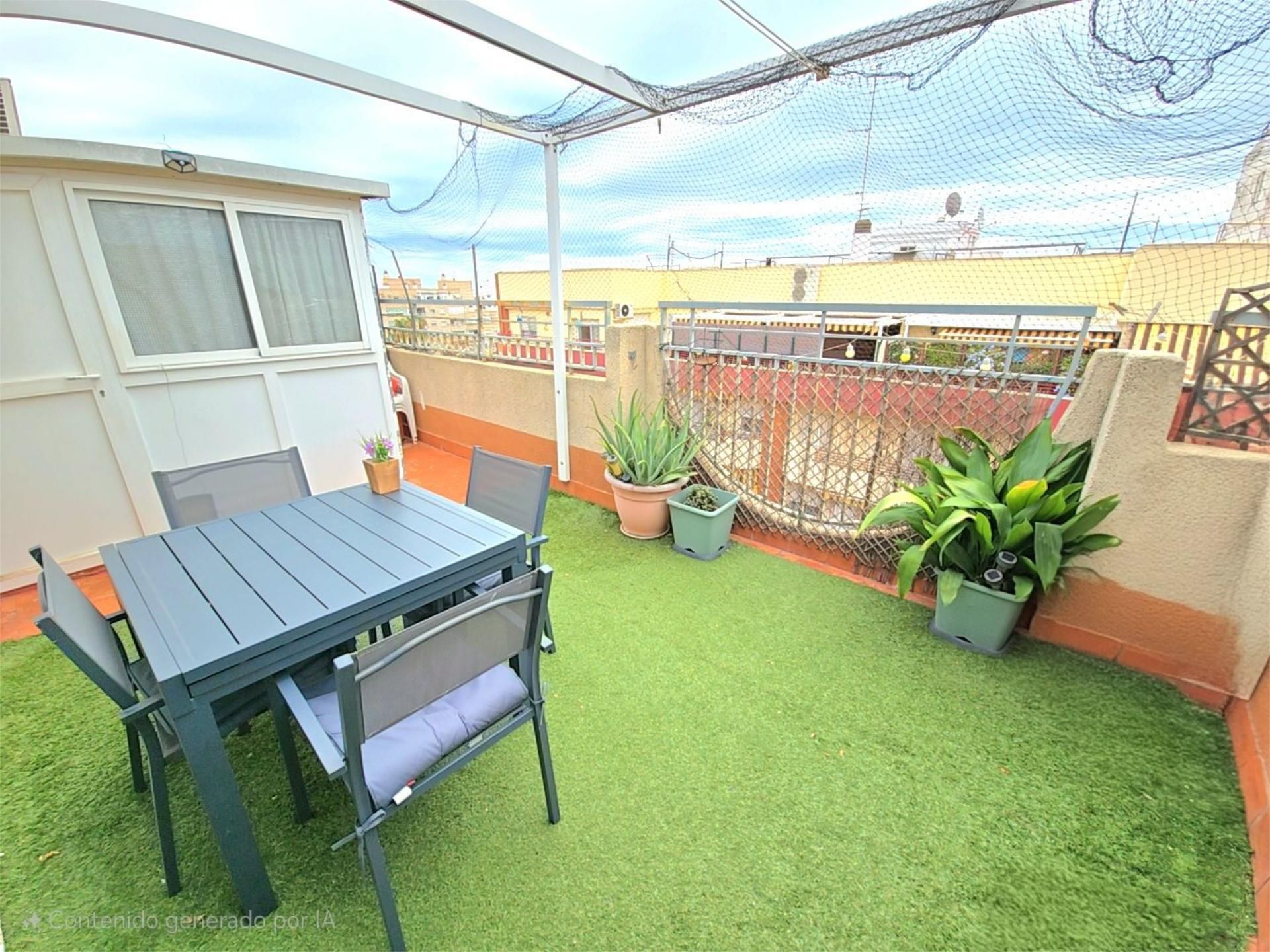 Terrace of Attic for sale in Sagunto / Sagunt  with Air Conditioner, Heating and Terrace
