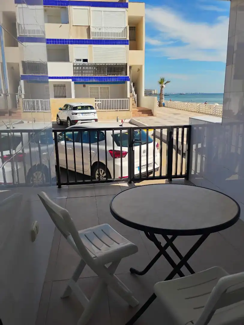 Parkplatz von Wohnung zur Miete in La Manga del Mar Menor mit Terrasse, Schwimmbad und Möbliert