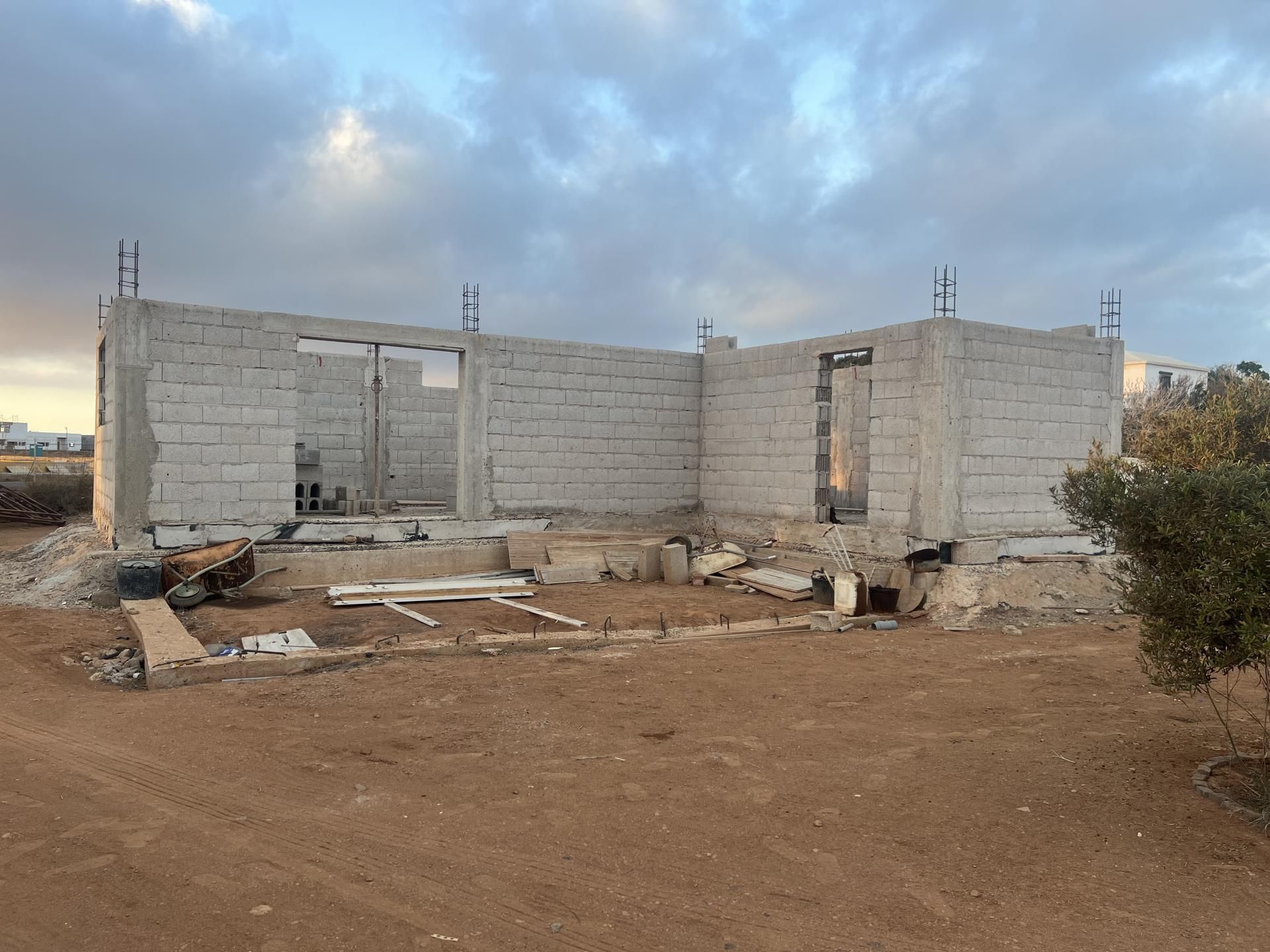 Exterior view of House or chalet for sale in La Oliva