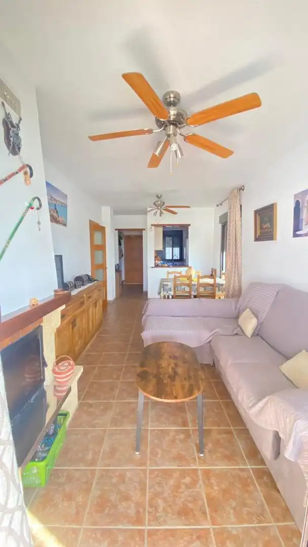 Wohnzimmer von Wohnungen zum Verkauf in Alcolea mit Klimaanlage, Heizung und Privatgarten