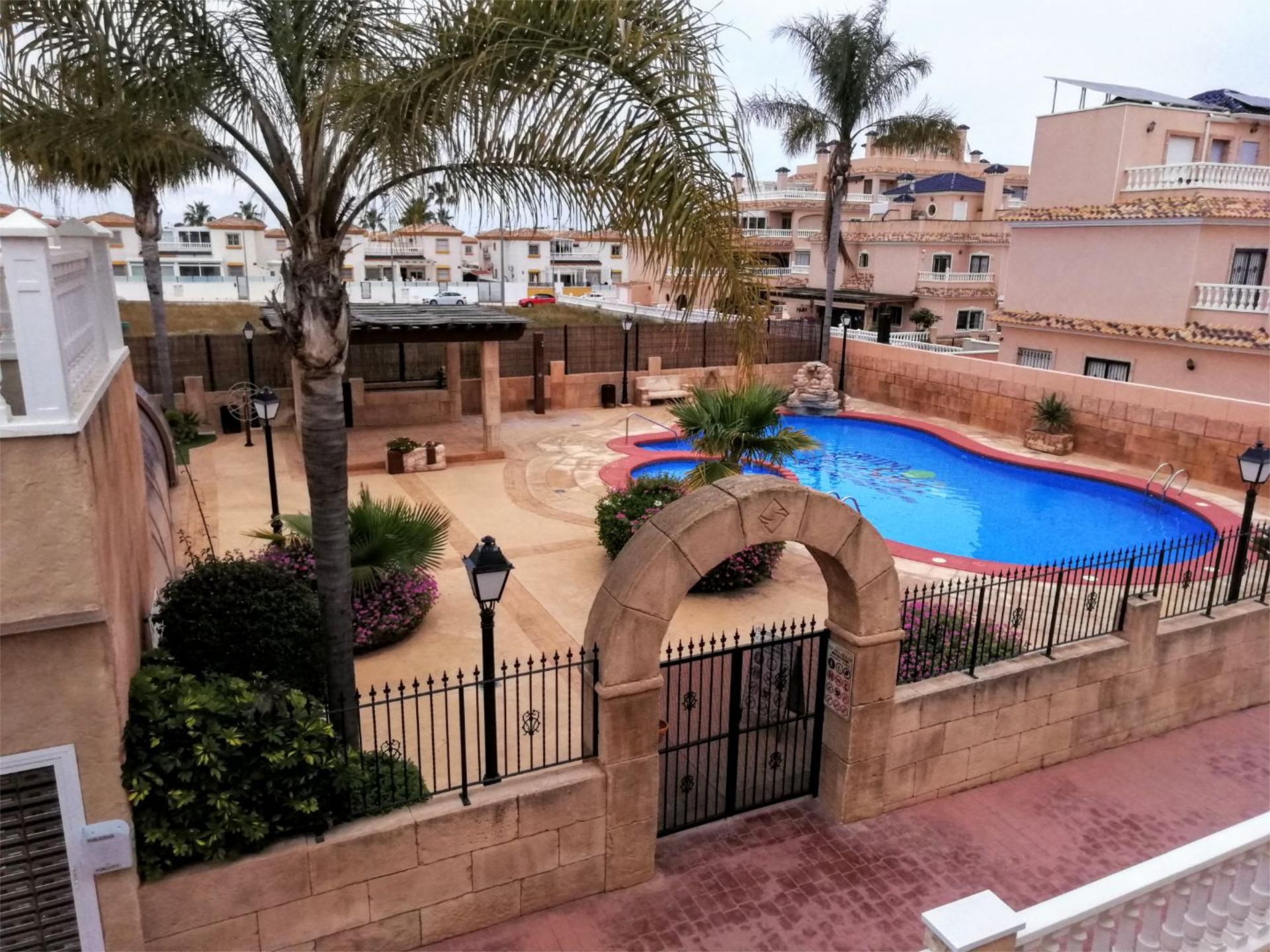 Swimming pool of Single-family semi-detached for sale in Orihuela  with Air Conditioner, Terrace and Balcony