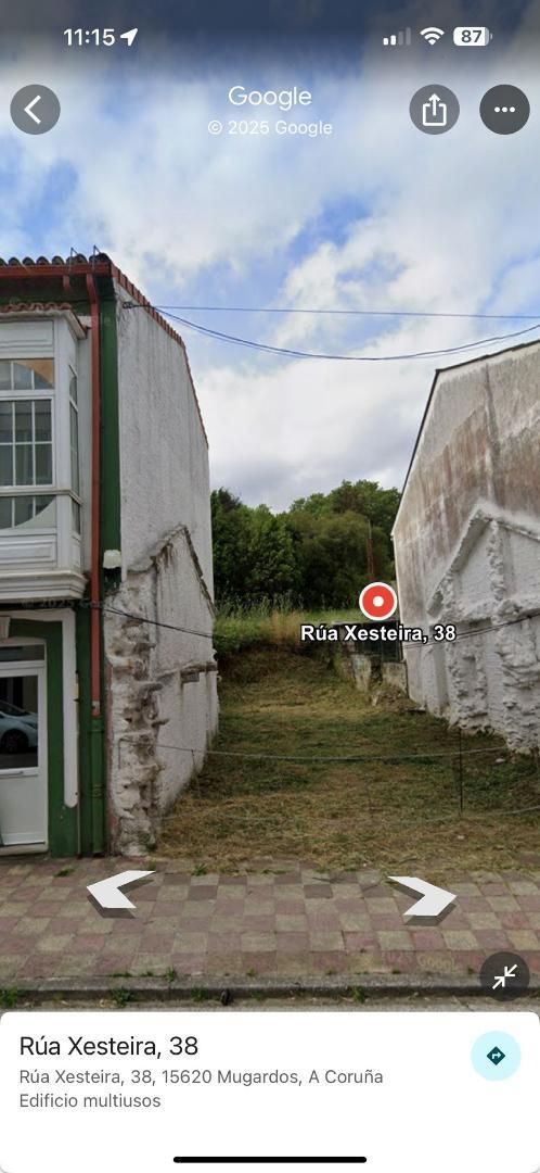 Vista exterior de Planta baja en venta en Mugardos