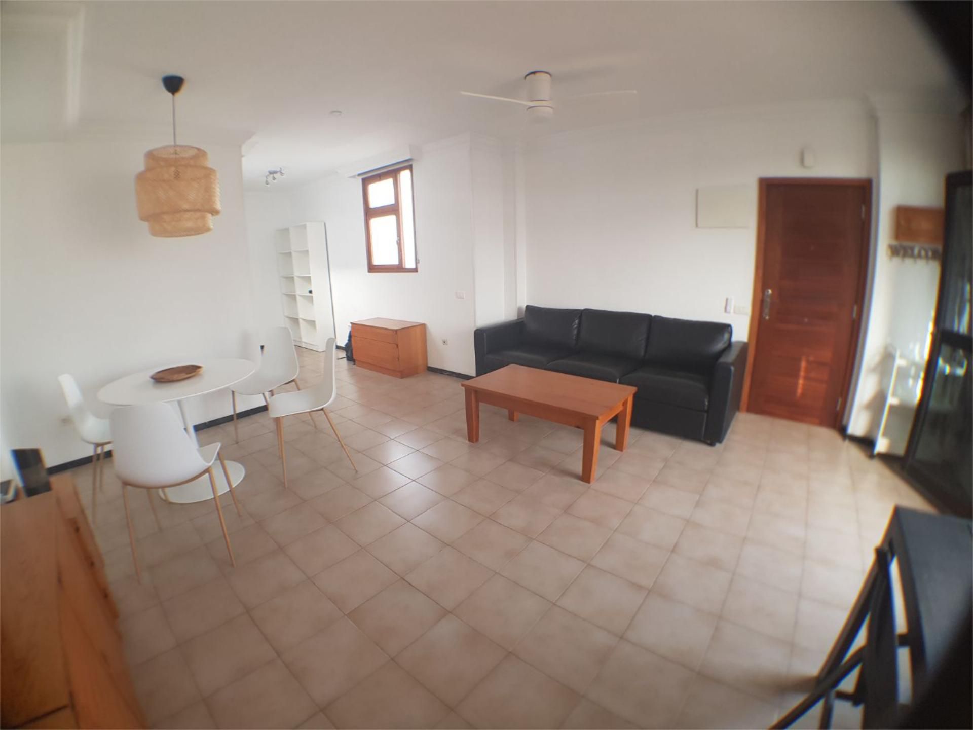 Sala de estar de Ático de alquiler en Las Palmas de Gran Canaria con Terraza y Amueblado