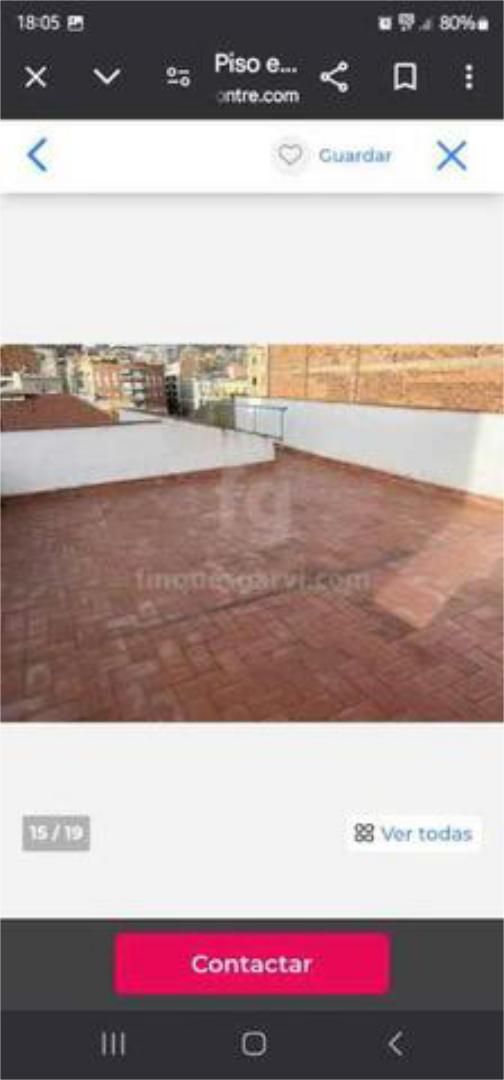 Terrace of Study to rent in L'Hospitalet de Llobregat  with Terrace