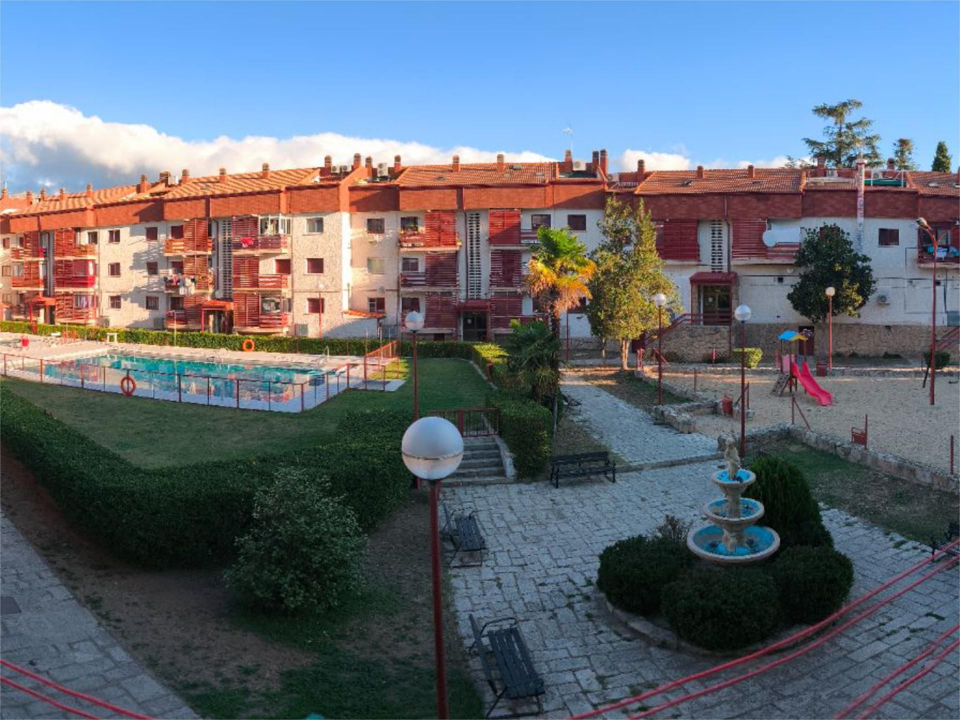 Exterior view of Flat for sale in Soto del Real  with Air Conditioner, Terrace and Swimming Pool