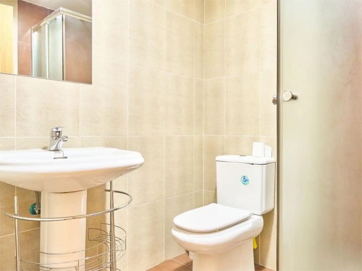 Wohnung zum Verkauf in Rebollo Badezimmer von Wohnung zum Verkauf in Rebollo mit Heizung und Gemeinschaftsparkplatz