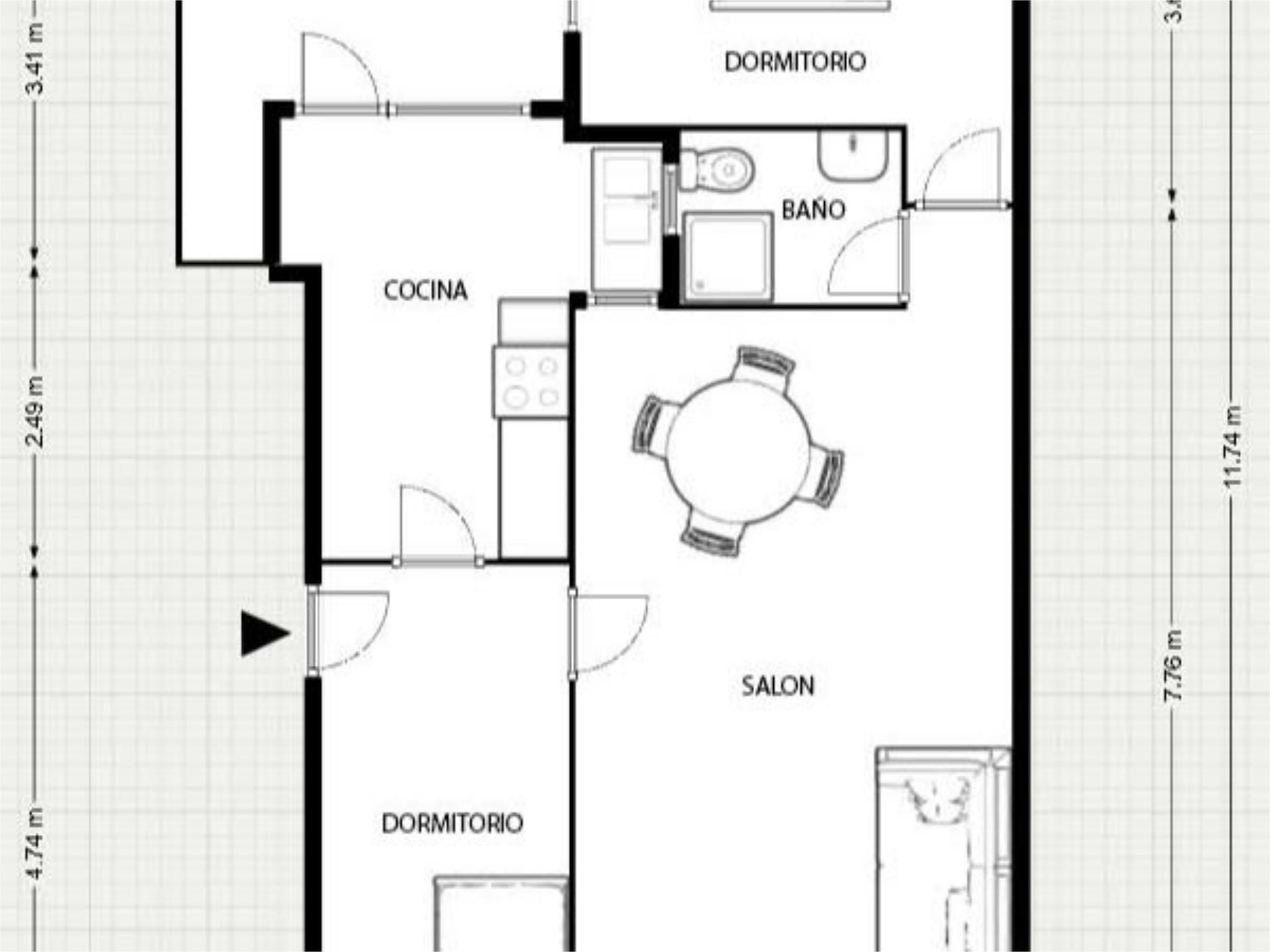Flat for sale in  Valencia Capital  with Air Conditioner