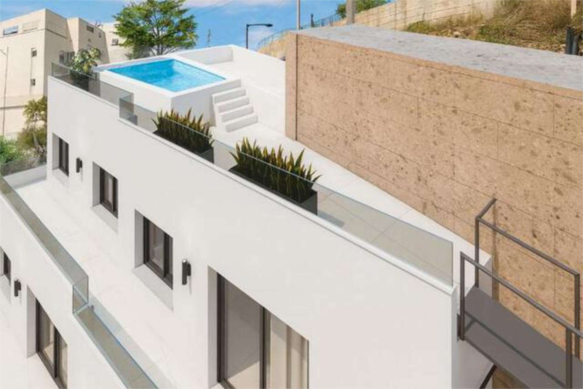 Vista exterior de Àtic en venda en Rincón de la Victoria amb Calefacció, Terrassa i Traster