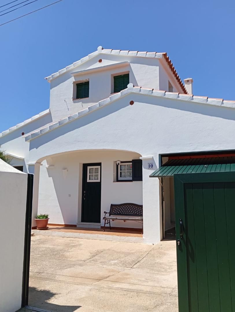 Exterior view of House or chalet to rent in Es Castell  with Air Conditioner, Heating and Private garden