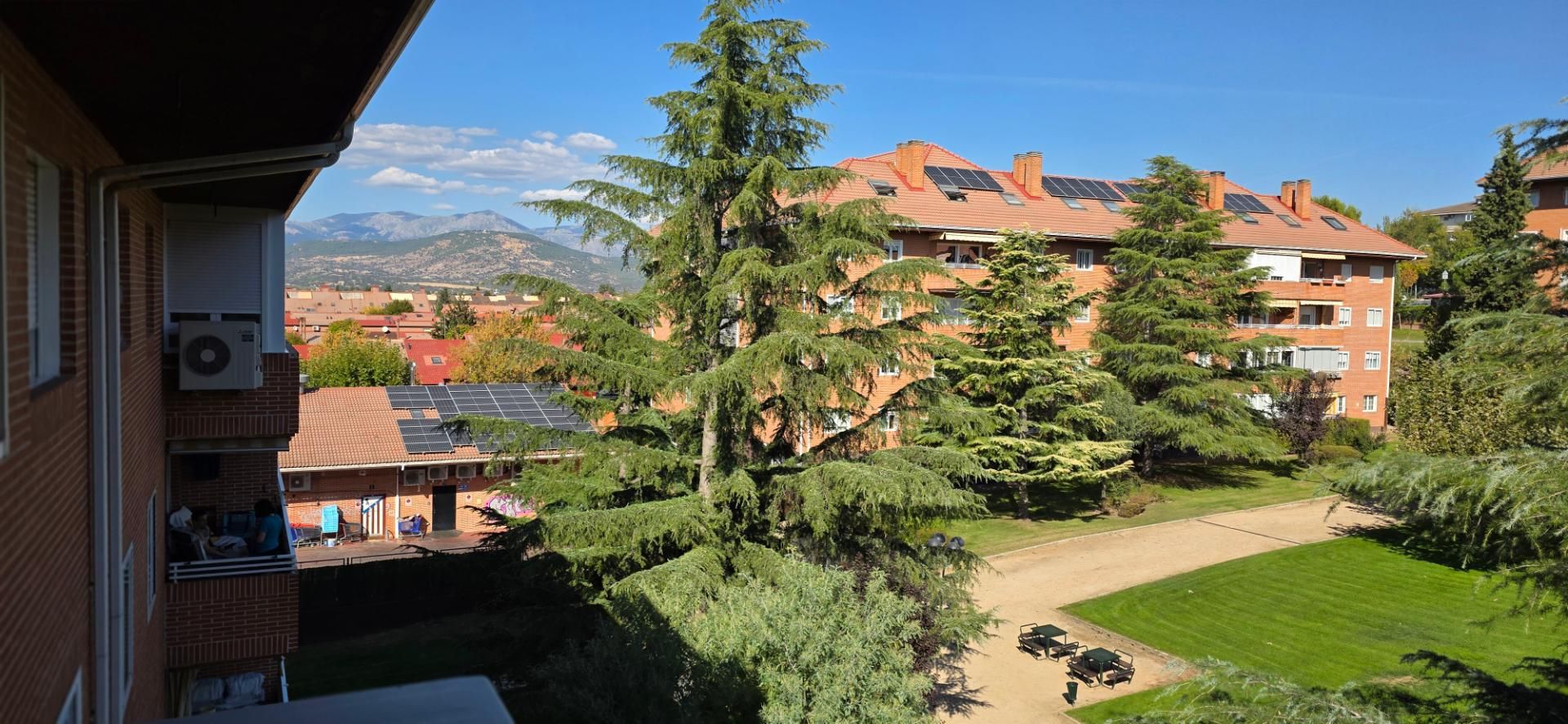 Garden of Flat for sale in Collado Villalba  with Air Conditioner, Heating and Parquet flooring