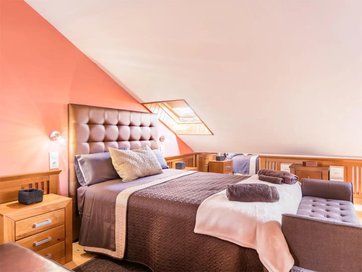 Dachboden zur Miete in Calle del Arroyo, 31, Santa Bárbara Schlafzimmer von Dachboden zur Miete in Toledo mit Klimaanlage, Heizung und Parkett