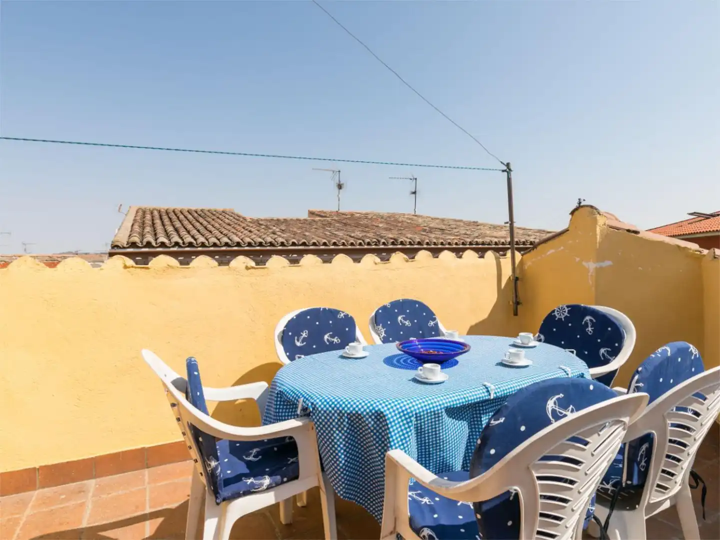 Dachboden zur Miete in Calle del Arroyo, 31, Santa Bárbara Terrasse von Dachboden zur Miete in Toledo mit Klimaanlage, Heizung und Parkett