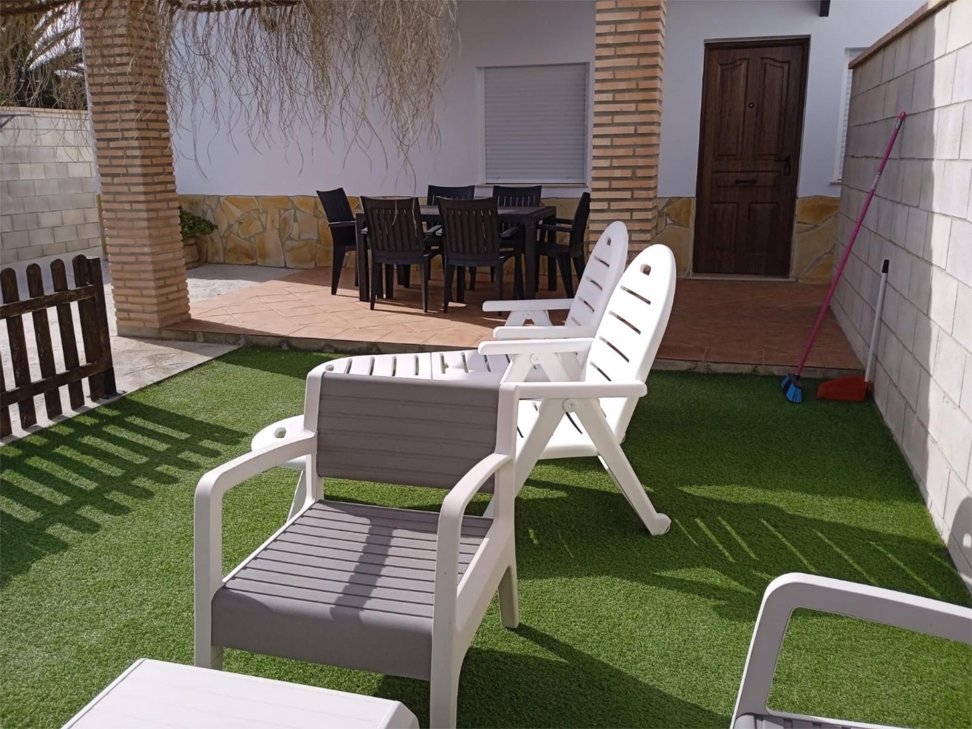 Terrassa de Casa o xalet de lloguer en Vejer de la Frontera amb Aire condicionat, Calefacció i Jardí privat