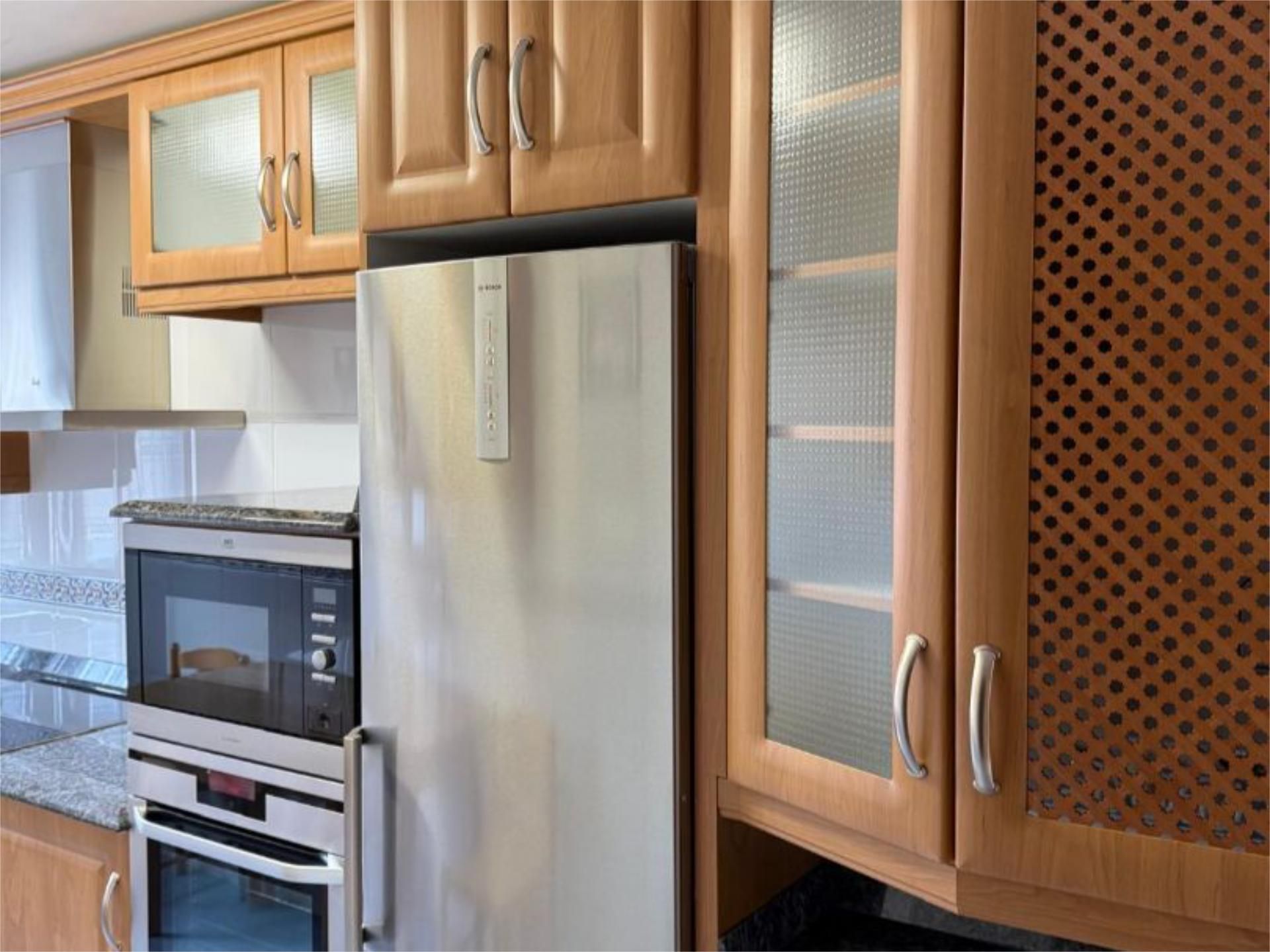 Kitchen of Flat for sale in Aguilar de Campoo  with Heating, Parquet flooring and Storage room