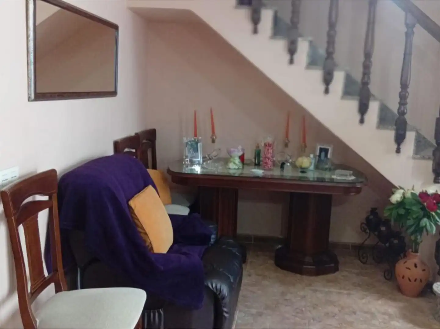 Casa adosada en venta en Calle Corrales, 21, El Gastor Sala de estar de Casa adosada en venta en El Gastor con Aire acondicionado, Calefacción y Amueblado