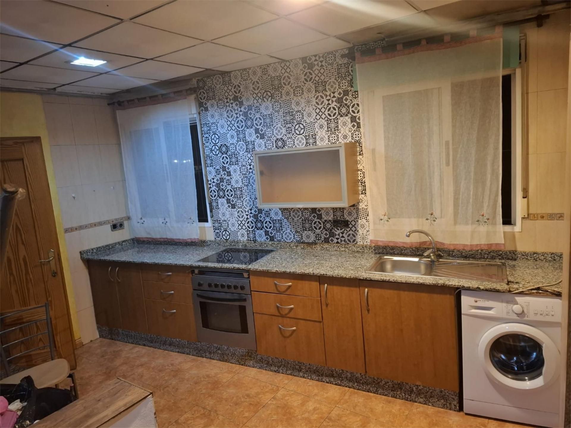Kitchen of Flat for sale in Beniel  with Terrace, Storage room and Furnished