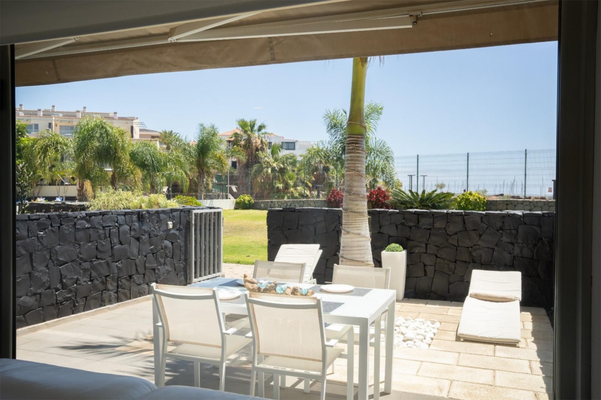 Terrace of Single-family semi-detached for sale in San Miguel de Abona  with Air Conditioner, Heating and Private garden