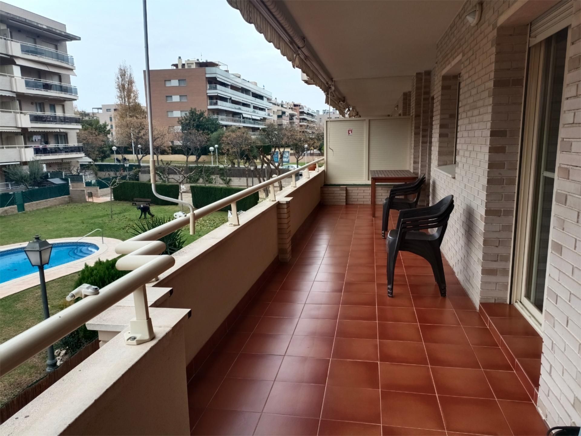 Terrace of Flat to rent in Salou  with Air Conditioner, Heating and Terrace