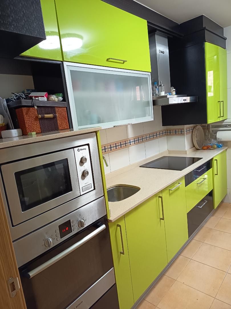 Cocina de Piso en venta en León Capital  con Calefacción, Parquet y Terraza