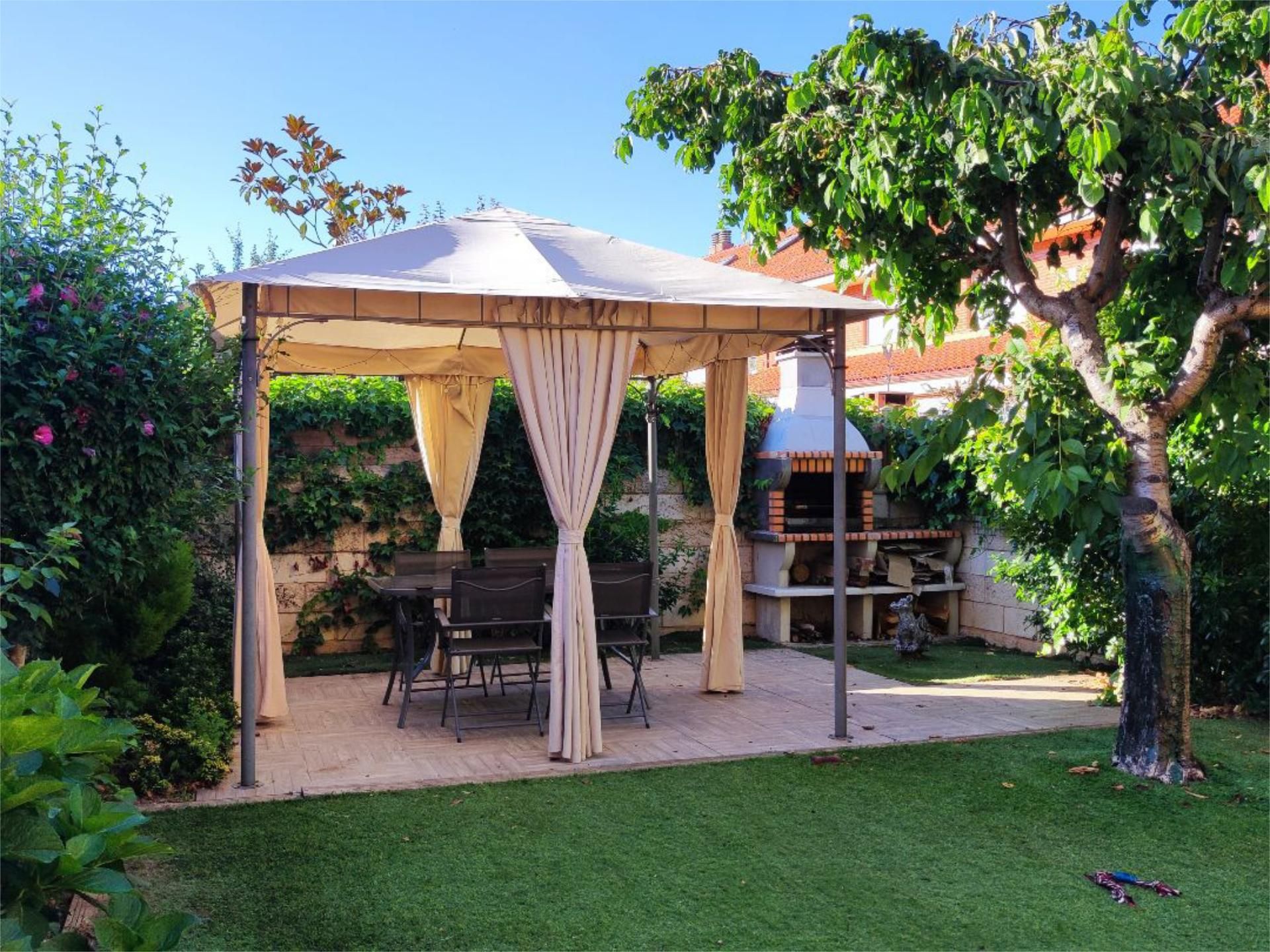 Garden of Single-family semi-detached for sale in San Andrés del Rabanedo