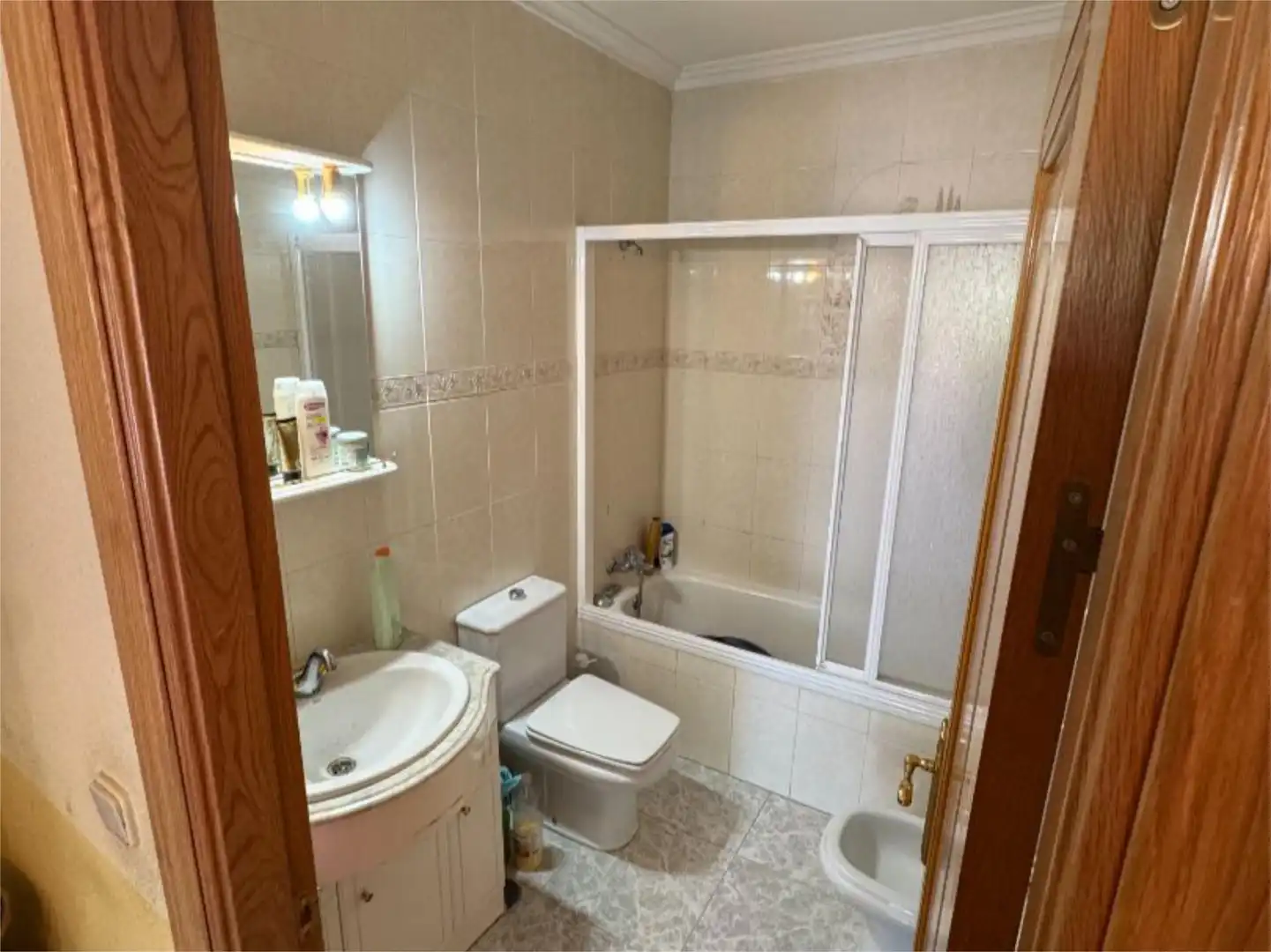 Wohnung zum Verkauf in Calle Toledo, 3, Escalona Badezimmer von Wohnung zum Verkauf in Escalona mit Klimaanlage, Heizung und Privatgarten