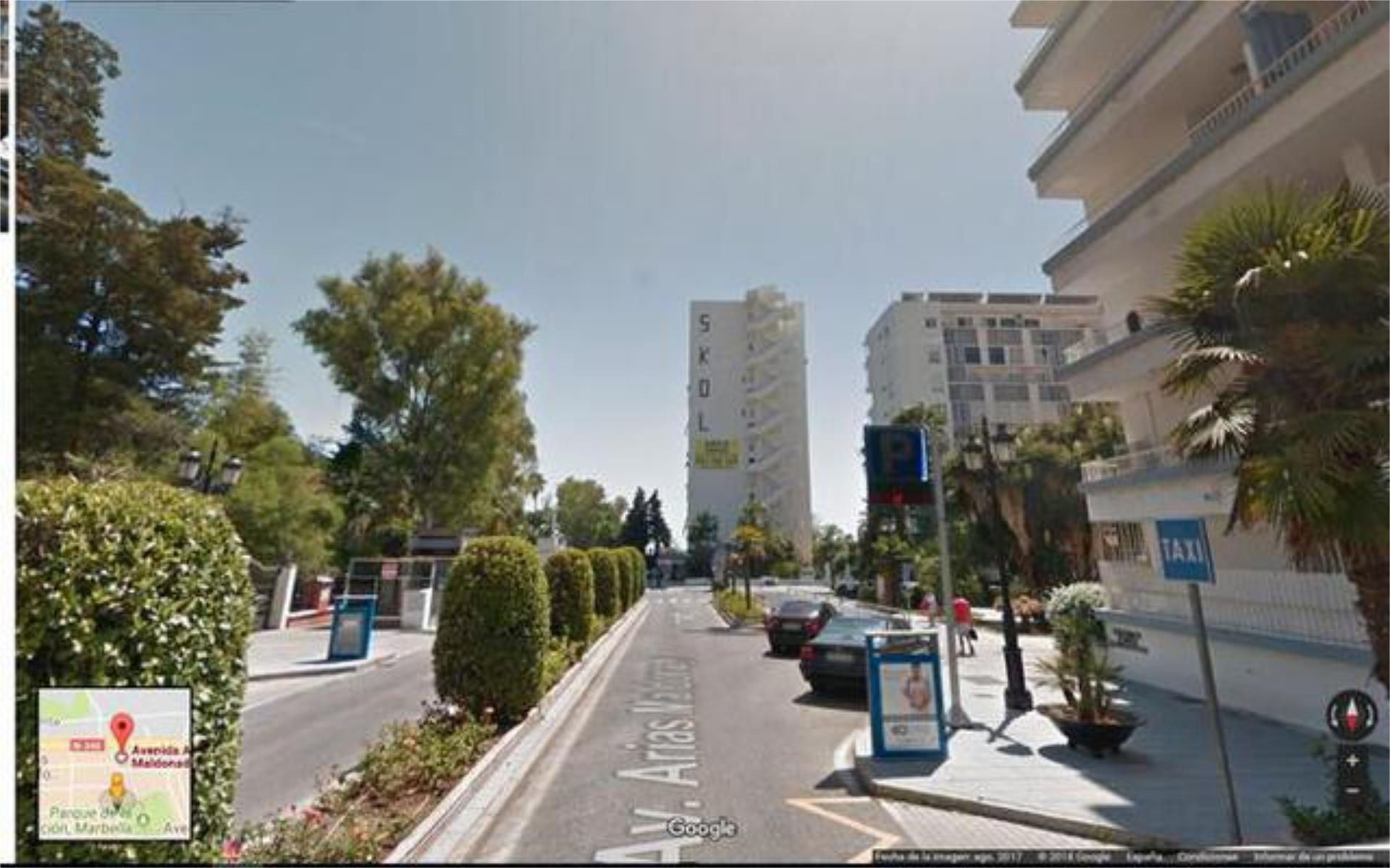 Vista exterior de Garatge de lloguer en Marbella