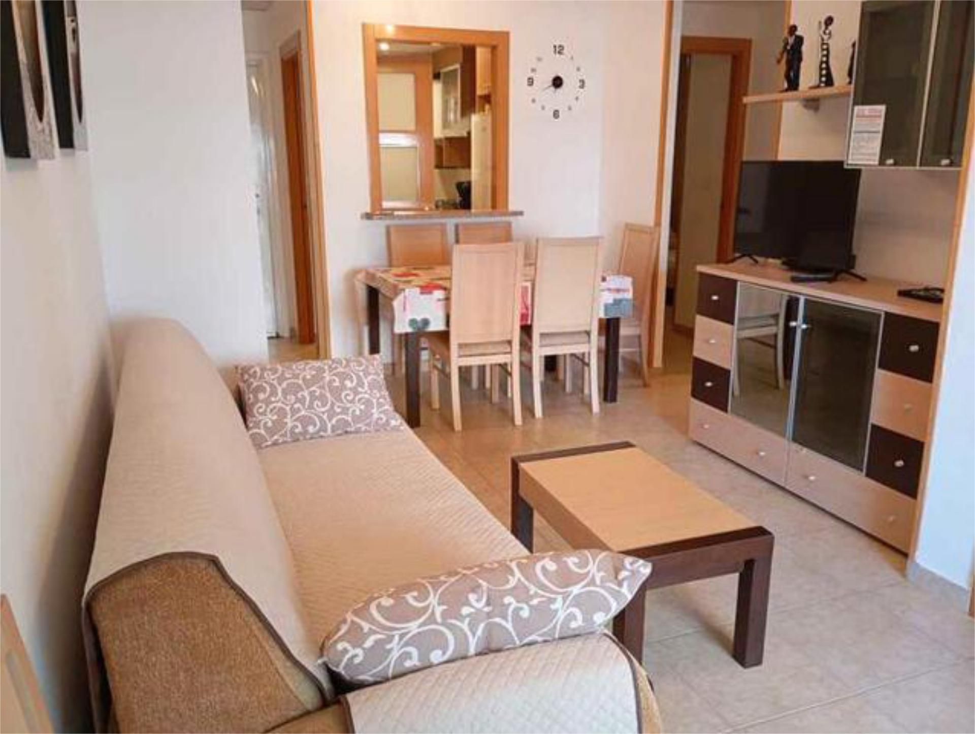 Sala de estar de Apartamento de alquiler en Oropesa del Mar / Orpesa con Jardín privado, Terraza y Piscina