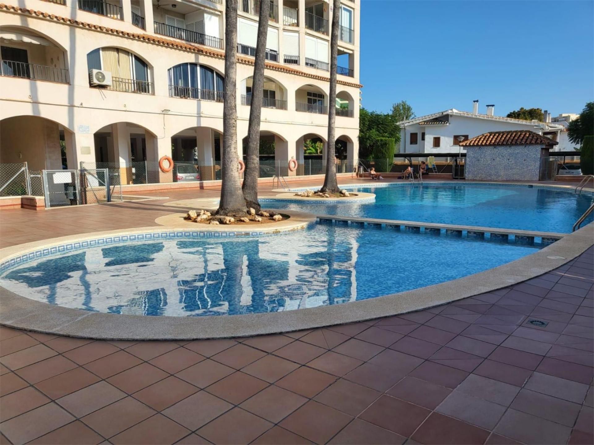 Swimming pool of Flat for sale in Benicasim / Benicàssim  with Air Conditioner, Terrace and Swimming Pool