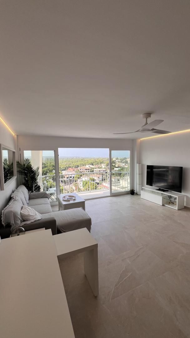 Sala de estar de Piso de alquiler en Llucmajor con Aire acondicionado y Balcón