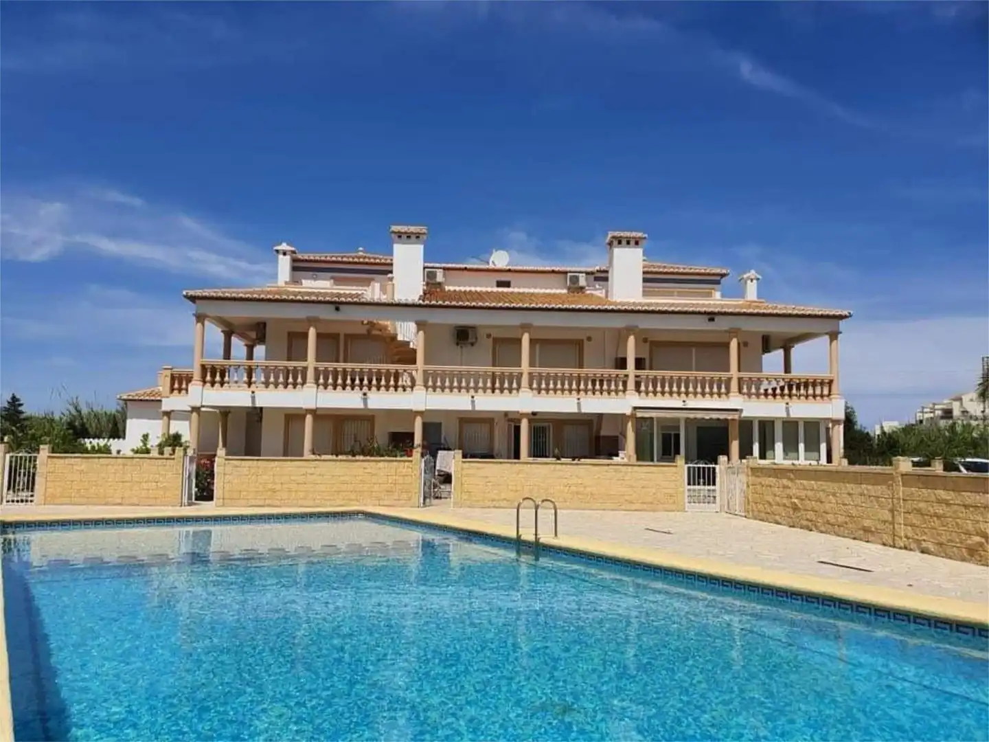 Flat for sale in Partida Deveses E, 38, Devessa - Monte Pego Exterior view of Flat for sale in Dénia with Air Conditioner, Heating and Private garden