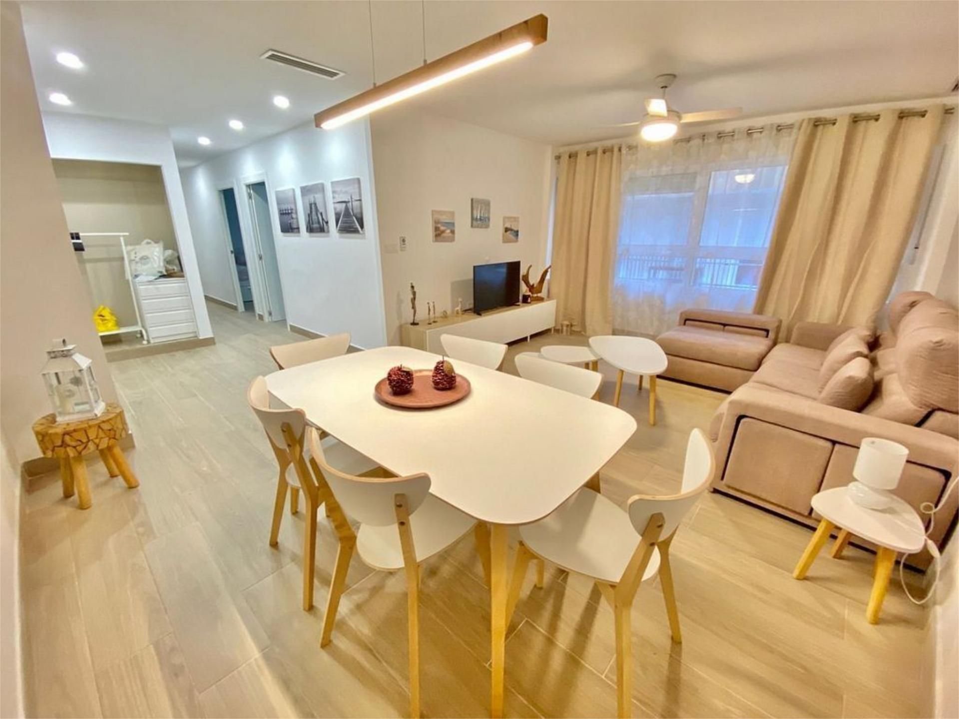 Dining room of Apartment to rent in San Cristóbal de la Laguna  with Air Conditioner and Balcony